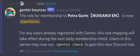 gentei manage map